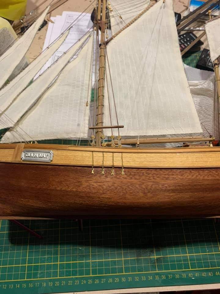 Tung oil and the choice for a finished ship - Painting, finishing