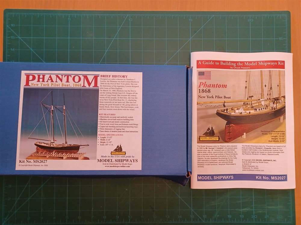 Phantom New York Pilot Boat by lraymo - Model Shipways - 1:96 