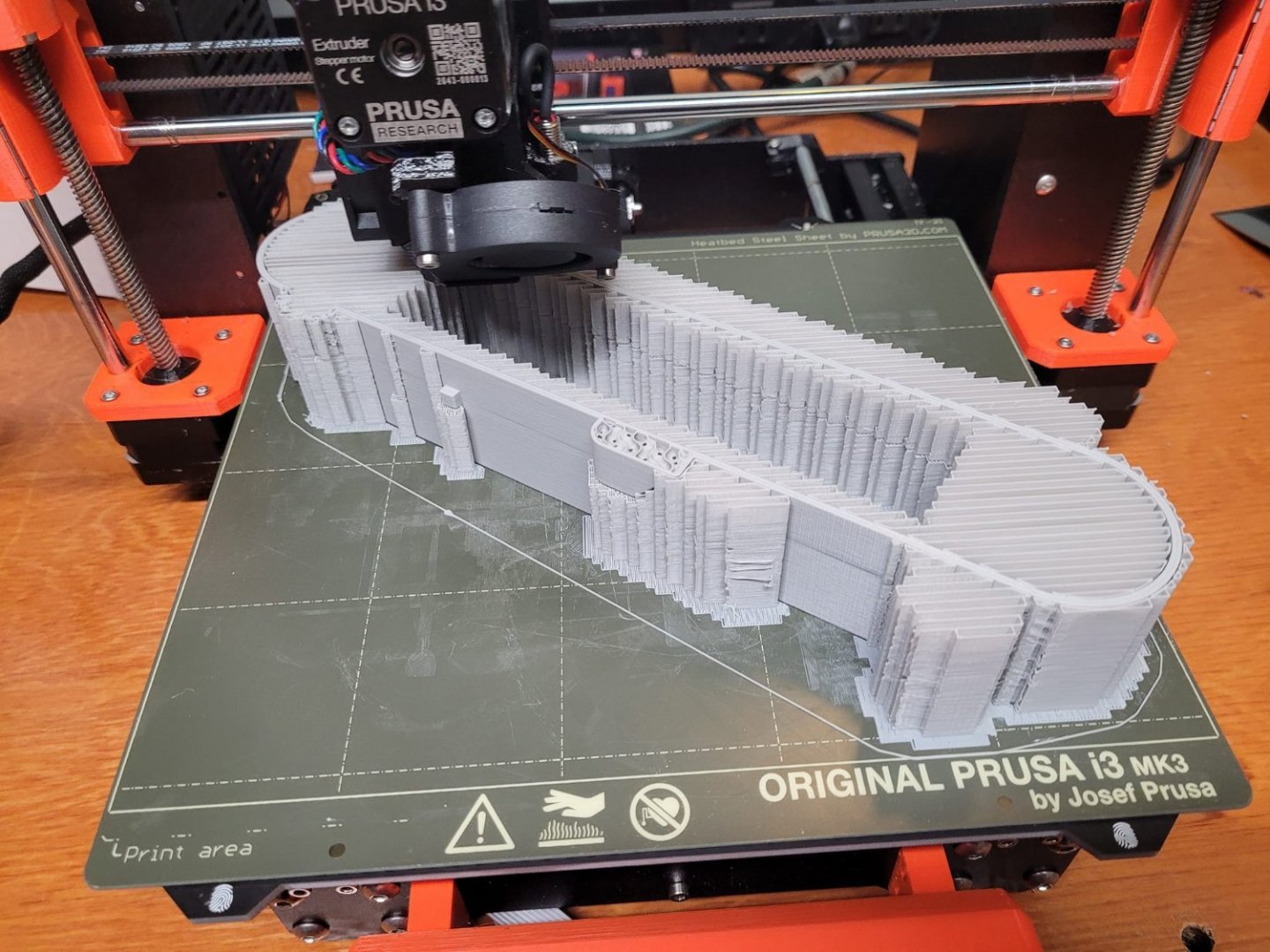 Version 5 Bridge being printed.jpg