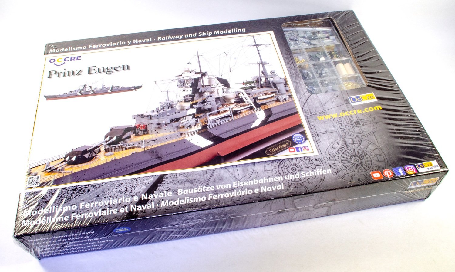 1:200 Prinz Eugen - OcCre - REVIEWS: Model kits Model Ship World™