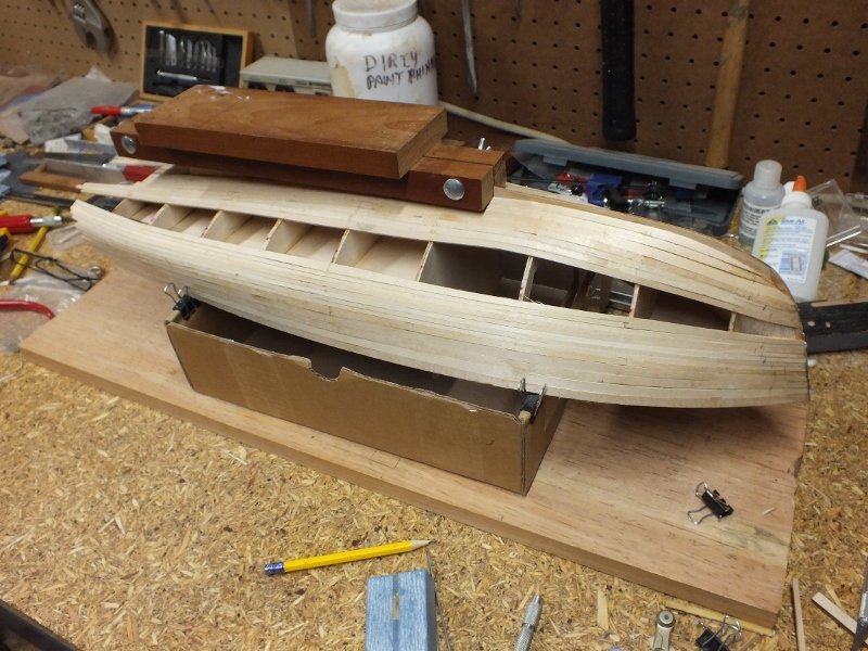 Maine Lobster Boat by ahb26 - FINISHED - BlueJacket Shipcrafters - Scale  1:19 approx (5/8 = 1') - - Kit build logs for subjects built from 1901 -  Present Day - Model Ship World™