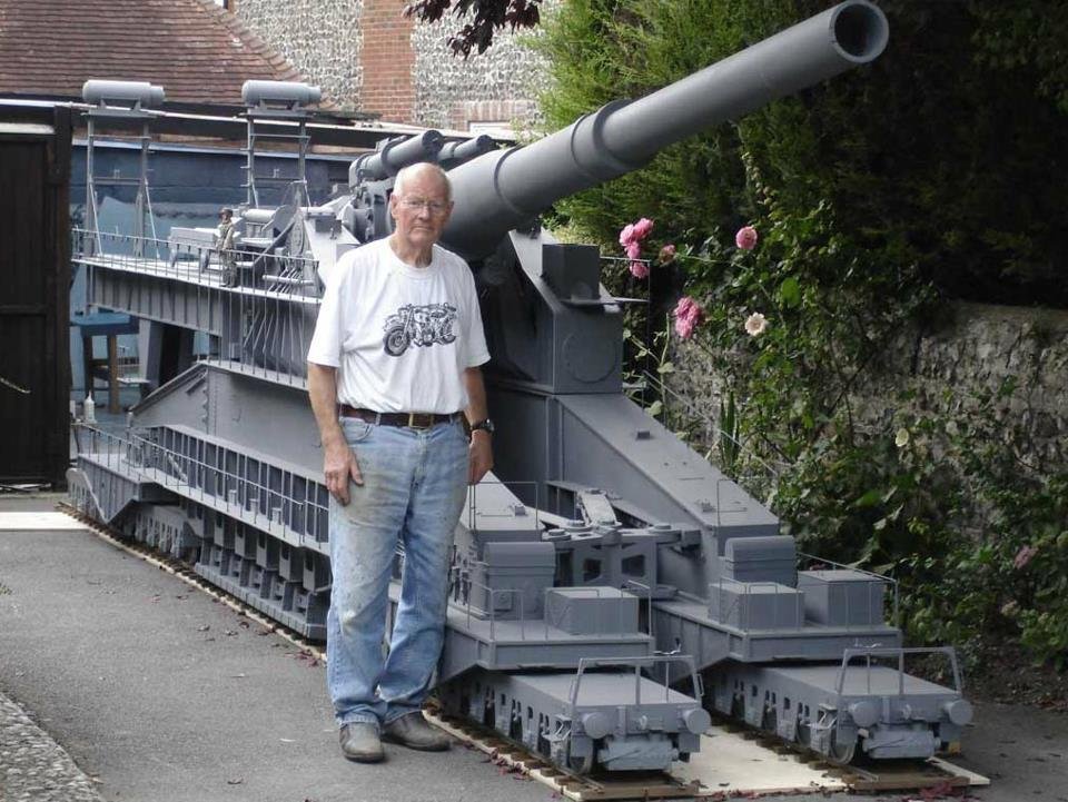 Firing the 80 cm Railway Gun 'Schwerer Gustav', 1930s