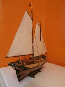 Polaris finished from starboard quarter.JPG