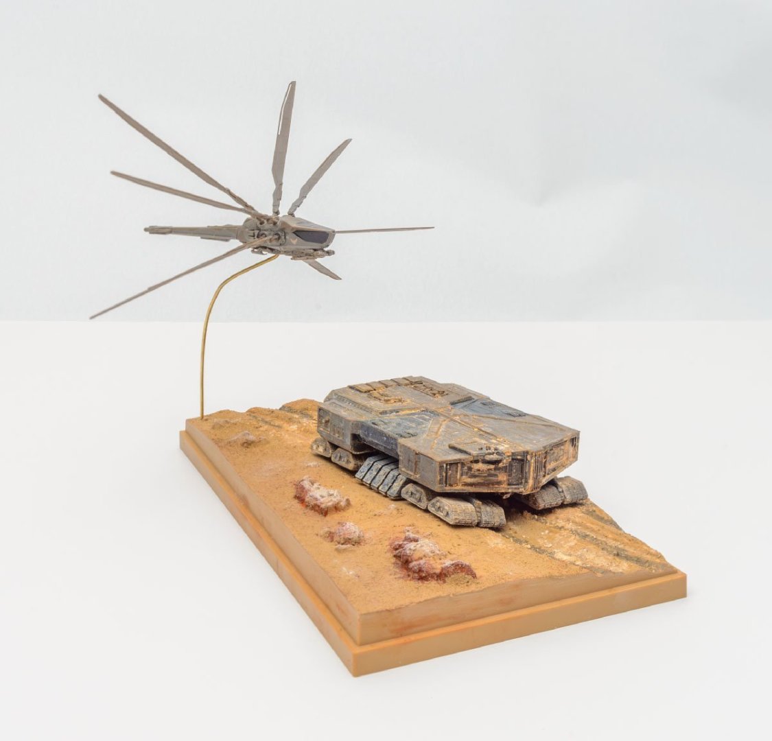 Dune Harvester & Ornithopter by modeller_masa - Meng - PLASTIC - SF ...