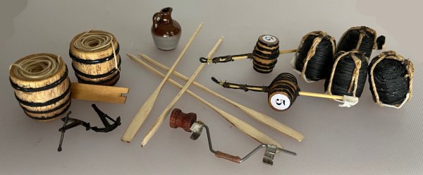 Fishing gear oblique view