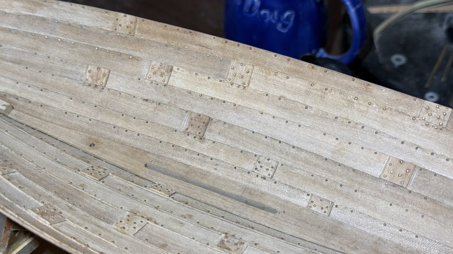 Focus on butt blocks.  75% complete